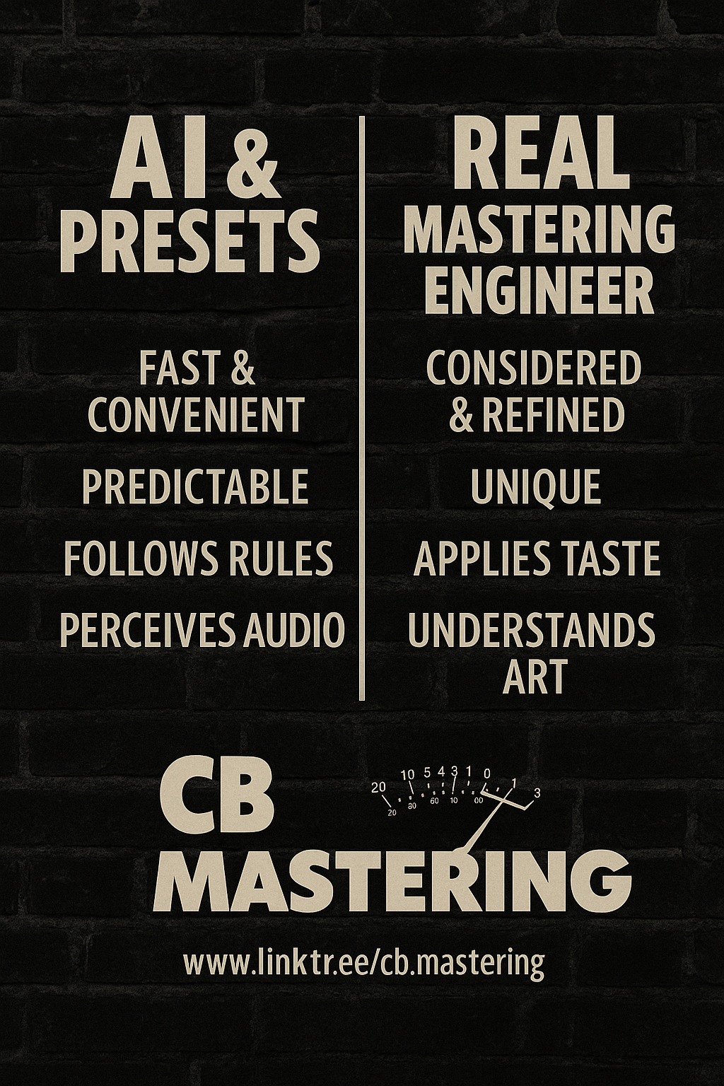 Why Real Mastering Engineers Beat AI & Presets