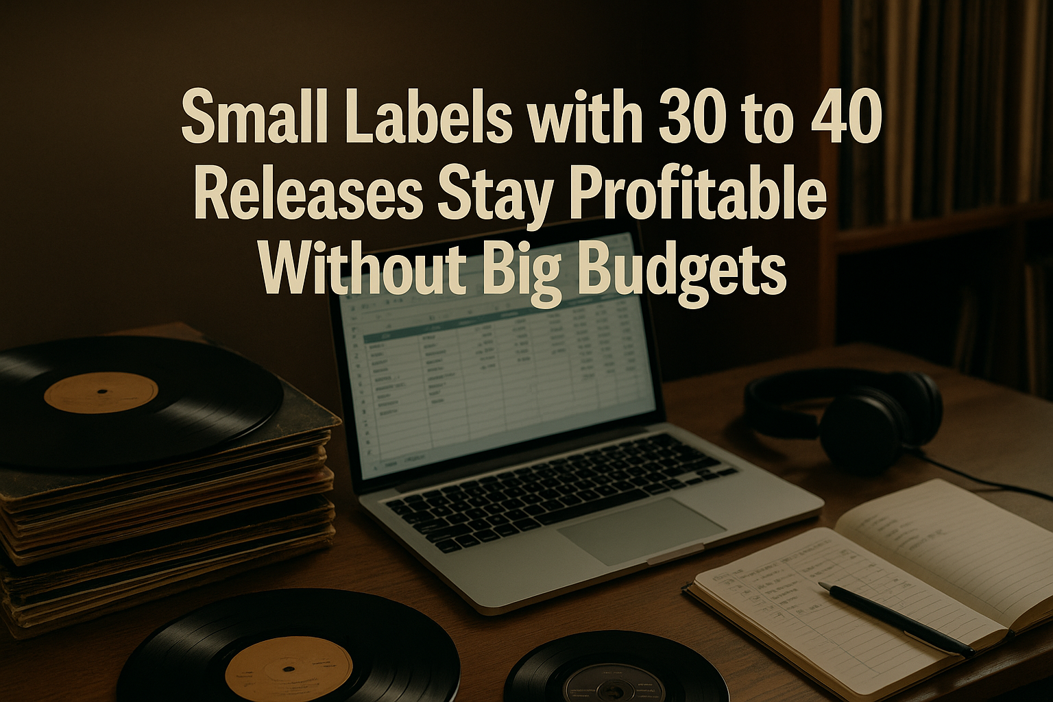 How Small Labels with 30 to 40 Releases Stay Profitable Without Big Budgets