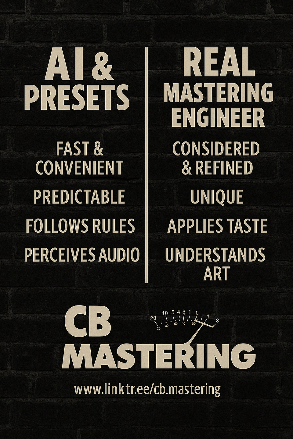 Why Real Mastering Engineers Beat AI & Presets